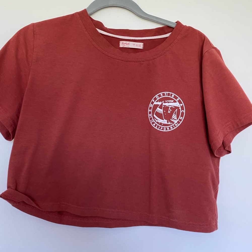 romwe crop top